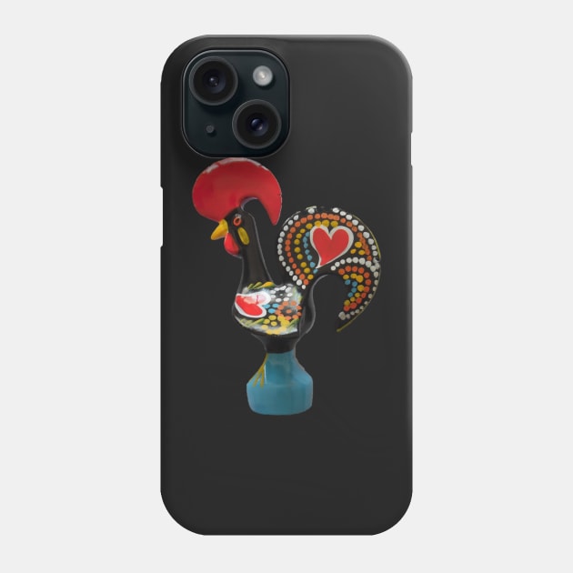 Galo de barcelos, Portugal art Phone Case by Azorean1963