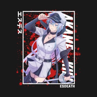 Esdeath Akame Ga Kill T-Shirt