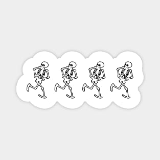 Skeleton dance Magnet