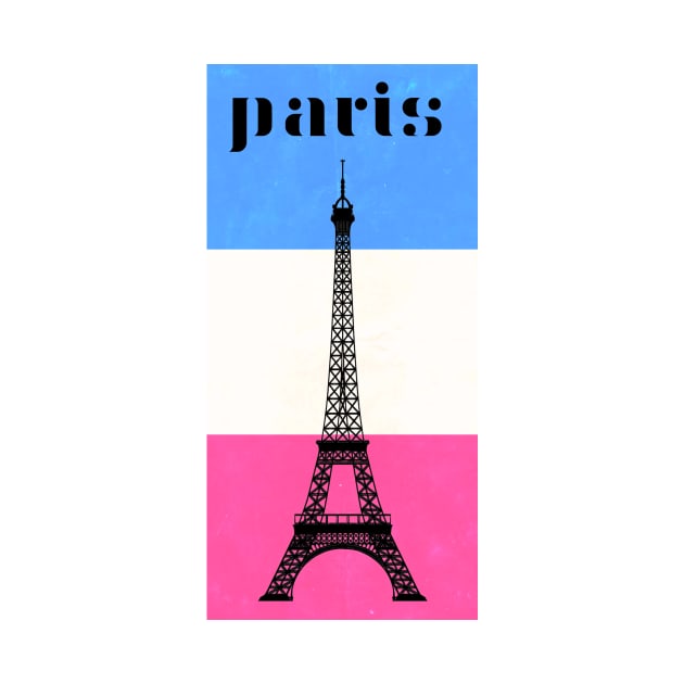 Paris French Flag by lolosenese