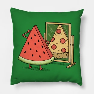 WATERMELON OR PIZZA Pillow