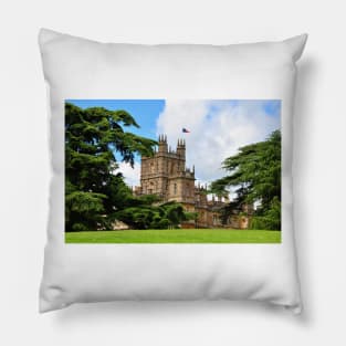 Highclere Castle Downton Abbey Hampshire England Pillow