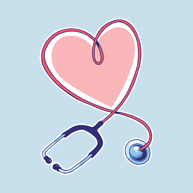 Stethoscope Heart by SLAG_Creative