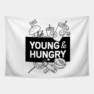 Young & Hungry Tapestry