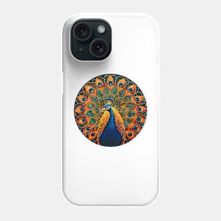 Mandala - Peacock Phone Case