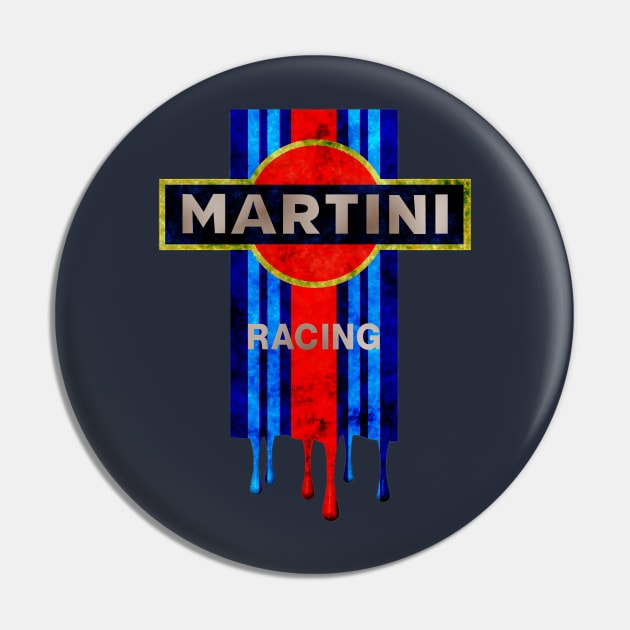 Vintage Martini Racing Pin by CreativePhil