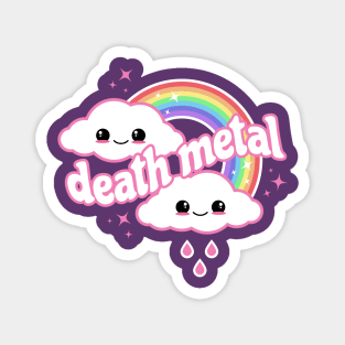 Death Metal Rainbow | Kawaii Magnet
