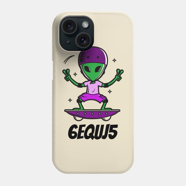 6EQUJ5 Aliens (Wow! Signal) 8 Phone Case by techy-togs