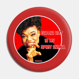 Eartha Kitt Pin