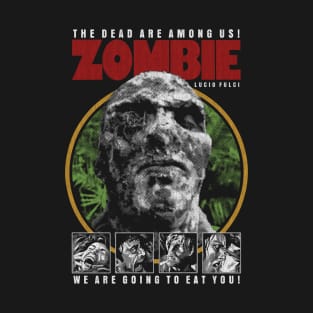 Zombie, Lucio Fulci, Italian Horror T-Shirt