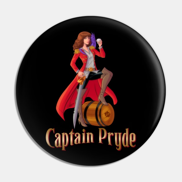 Captain Kate Pryde Variant Pin by sergetowers80