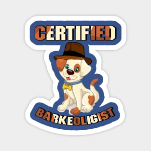 Certified Barkeoligist Magnet