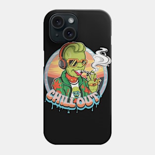 Alien Hip-Hop Harmony: Chill Out in Style Phone Case