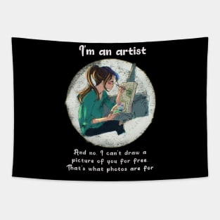 I´m an artist Tapestry