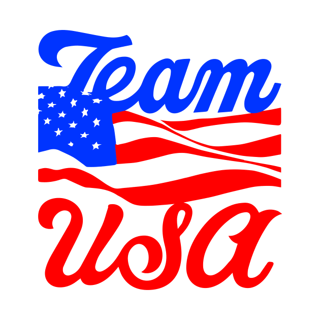 Team USA by Throwzack