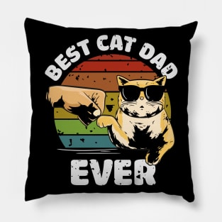 THE BEST CAT DAD Pillow