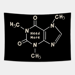 Caffeine Molecule Tapestry
