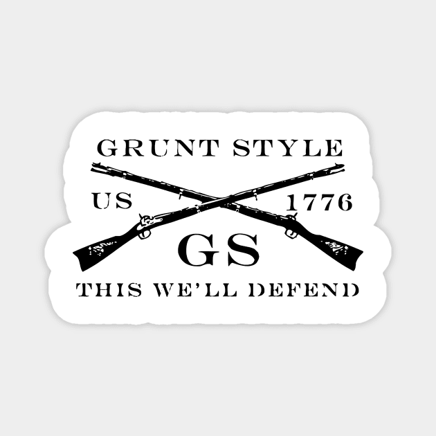 grunt style veteran Magnet by whatdlo