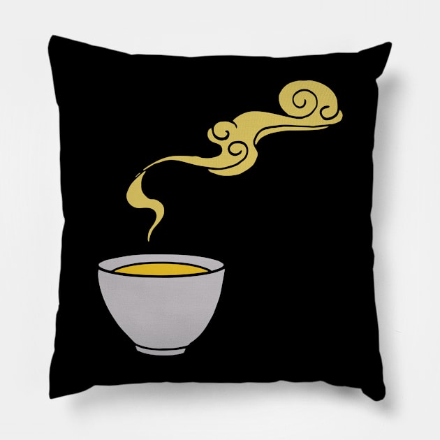 Tea lover Pillow by A tone for life