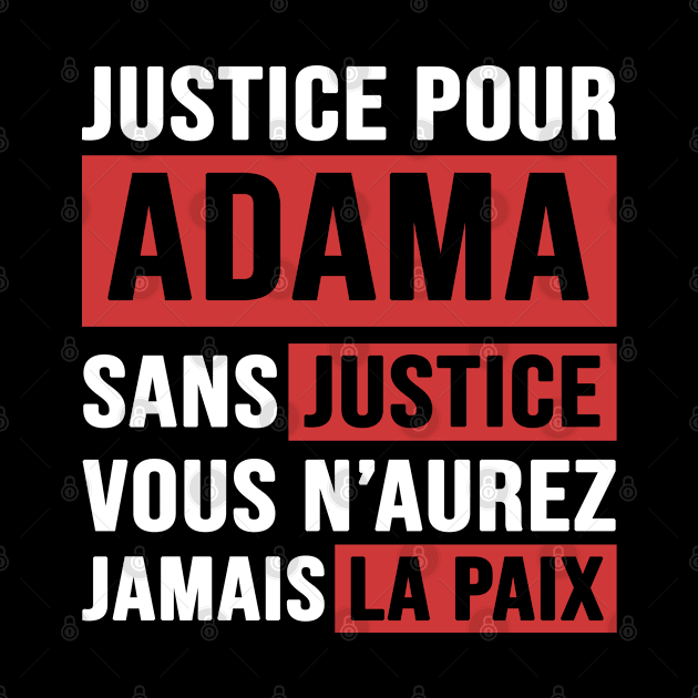 Justice Pour ADAMA by CF.LAB.DESIGN