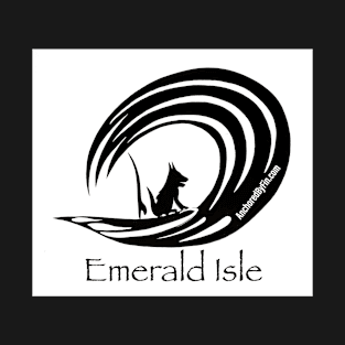 Emerald isle Wave Dog T-Shirt