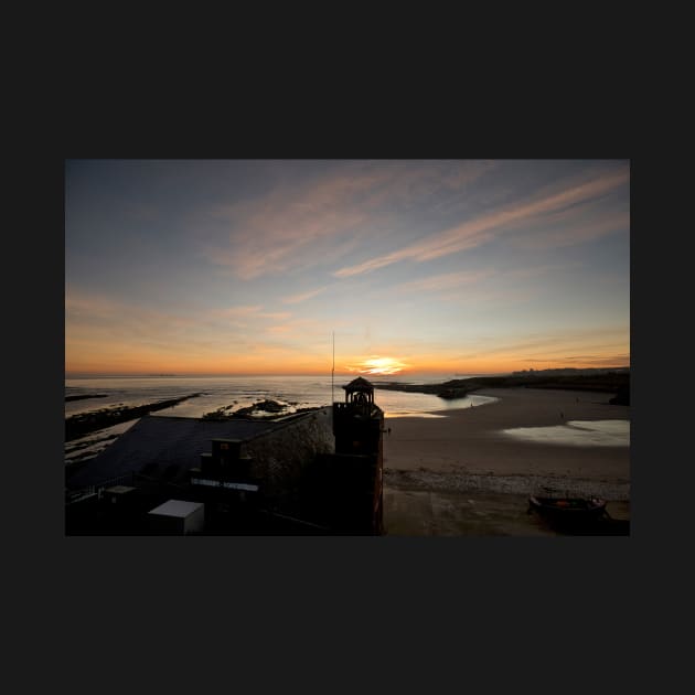 Cullercoats Lifeboat Station at dawn by Violaman