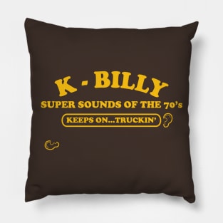 K-Billy Super Sounds of the 70's Pillow