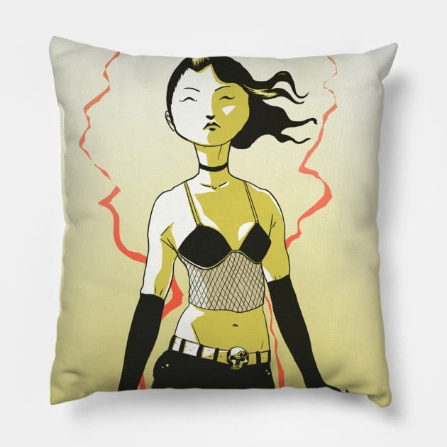 Guns Akimbo Pillow by LiamCallebout