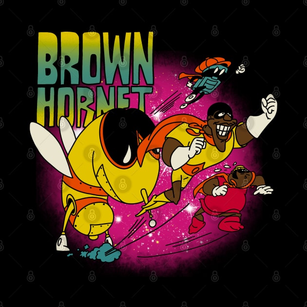 Brown hornet by Polaroid Popculture