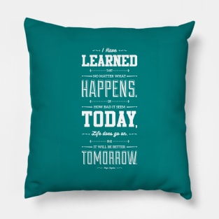 Lab No. 4 I've Learned That No Matter Maya Angelou Inspirational Quote Pillow