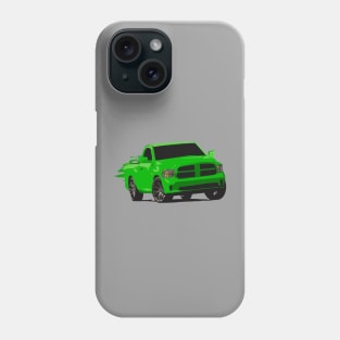 Dodge Ram green Phone Case