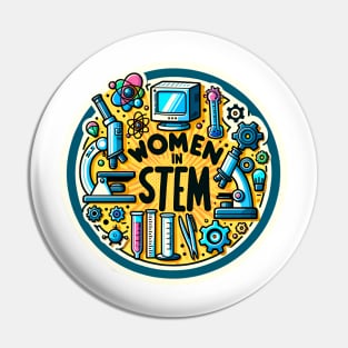 STEM Essentials: Women in Science and Technology Pin