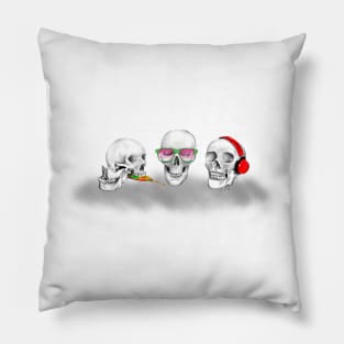 Speak No Evil, See No Evil, Hear No Evil Pillow