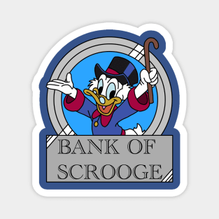Bank of Scrooge Magnet