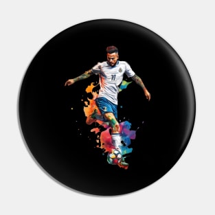 Euro Football Pin