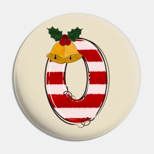 Letter O (Christmas Alphabet) Pin