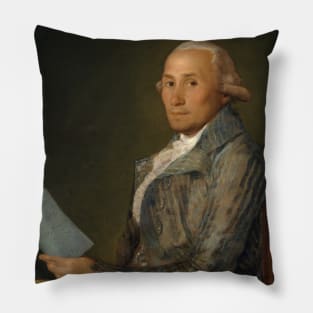 Sebastian Martinez y Perez (1747–1800) by Francisco Goya Pillow