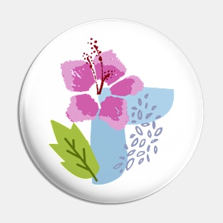 Gumamela flower abstract Pin