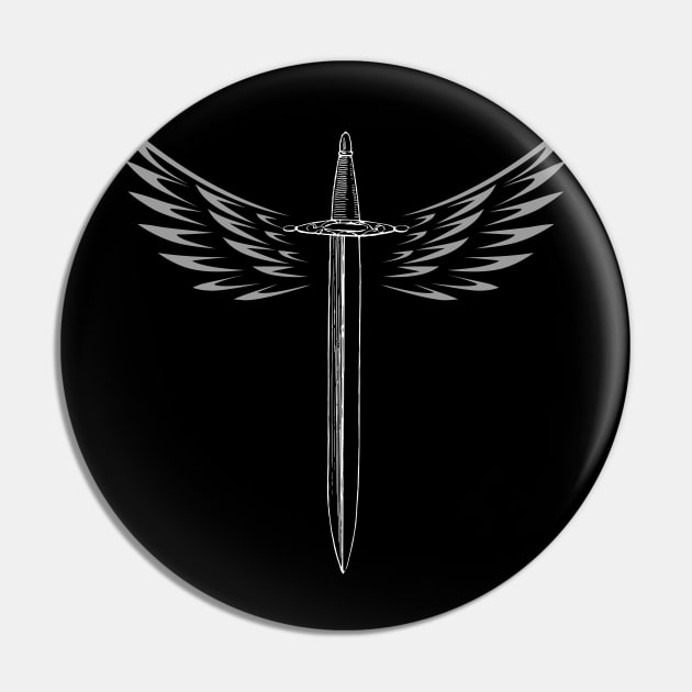 winged knife Pin by simple.seven