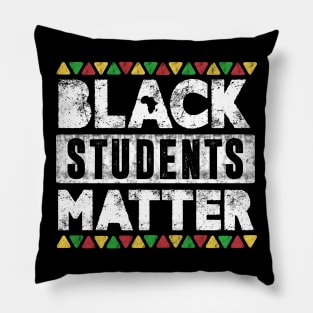 Black Students Matter Black History Month Clothing For Men Women and Kids Pillow