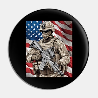 us military Pin