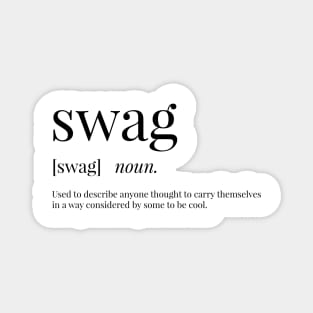 Swag Definition Magnet