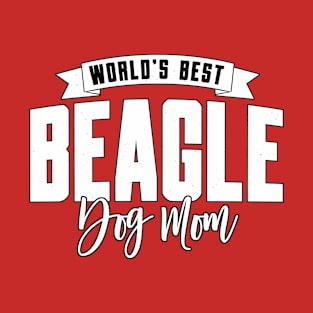 Beagle, World's Best Dog Mom T-Shirt