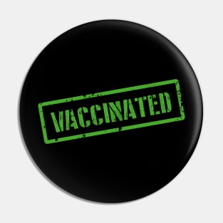 Vaccinated Pin