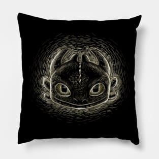 Starry fury Pillow