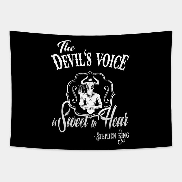 Devil King Tapestry by Jack Calvin Wolfe Illustrations