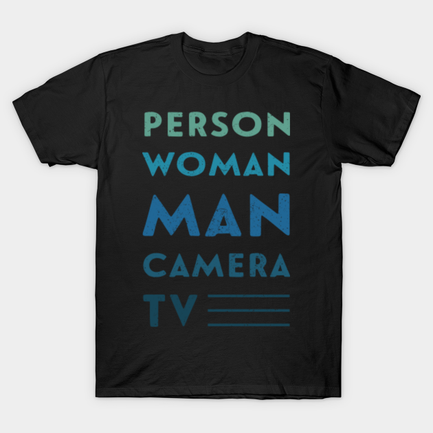 Discover person woman man camera tv - Person Woman Man Camera Tv - T-Shirt