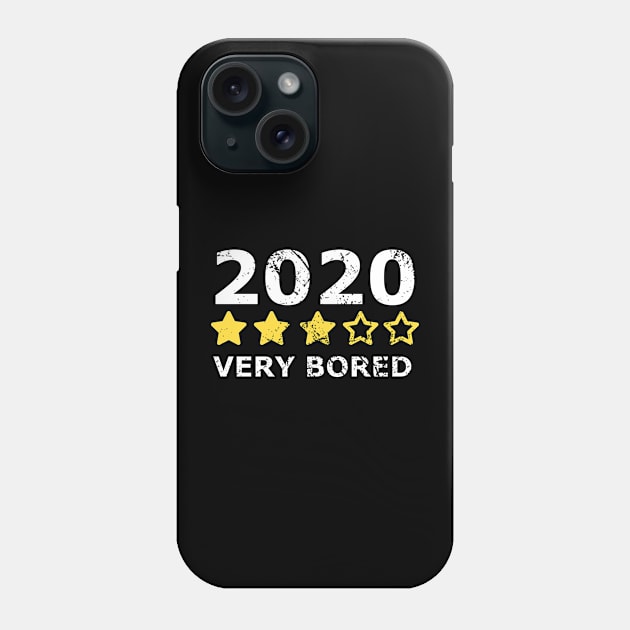 Rating in year 2020 with 3 star, very bored Phone Case by AlfinStudio