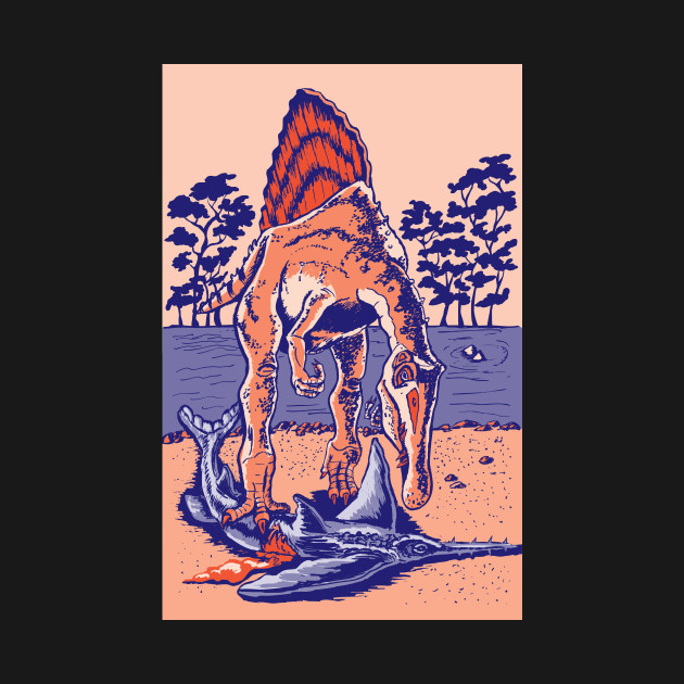 Discover Spinosaurus the Hunter - Spinosaurus - T-Shirt