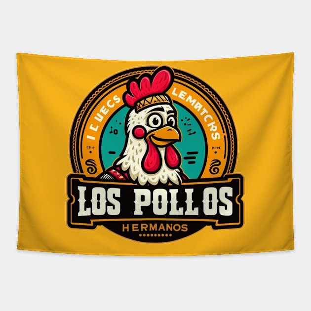 los pollos hermanos Tapestry by Teeeshirt